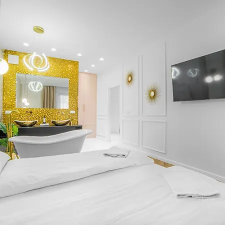 Lägenhet Amber Centrum Lux Gdańsk
